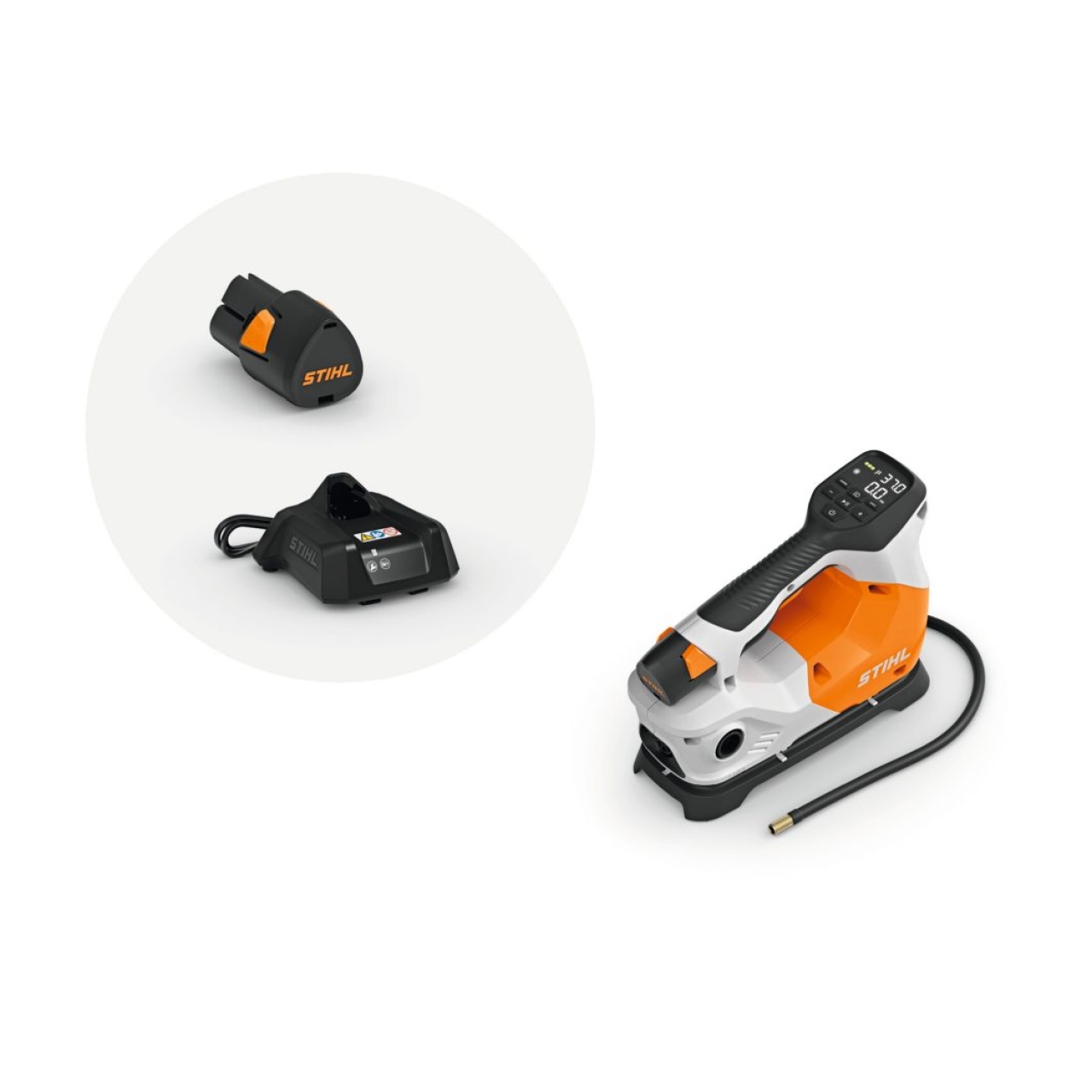 54570_Stihl_SA060118210 Akku-Kompressor KOA 20 - Set - inkl. Akku und Ladegerät