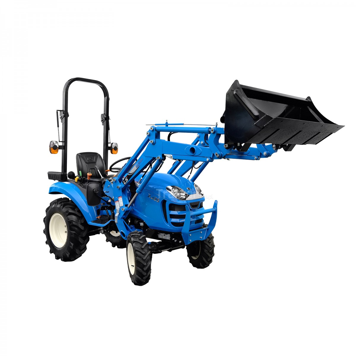 LS Tractor XJ25 LifeLine inkl. Stoll Frontlader mit Schaufel und Industriebereifung LS Tractor XJ25 LifeLine inkl. Stoll Frontlader mit Schaufel und Industriebereifung